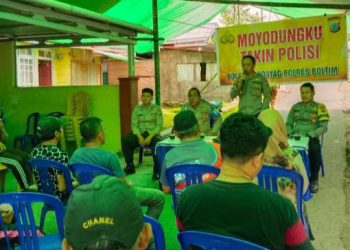 Gelar Jumat Curhat, Pemdes Modayag II Ucapkan Terima Kasih kepada Polsek Modayag