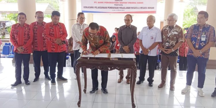 Kerjasama Pemkab Bolmong dan Bank Prisma Dana, Perjalanan Wisata ASN Dibiayai lewat Program Ini