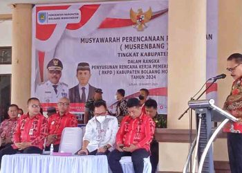 Pemkab Bolmong Gelar Musrenbang tingkat Kabupaten Penyusunan RKPD Tahun 2024