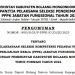 Pansel Umumkan Jadwal Seleksi Kompetensi PPPK Teknis Pemkab Boltim Tahun 2022