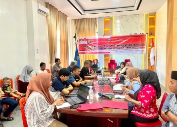 Bappelitbangda Bolsel Rampungkan Evaluasi RKPD 2022