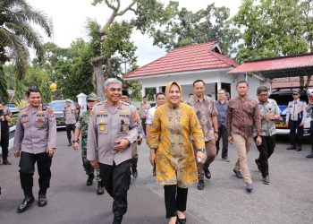 Wali Kota Tatong Bara Terima Kunker Kapolda Sulut