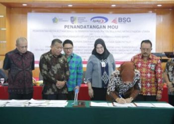 Pemkot Kotamobagu dan BSG Jalin Kerjasama terkait Pemanfaatan Aplikasi Kasda Online