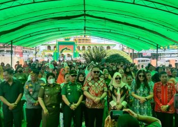 Launching Pendistribusian Bantuan Cadangan Pangan Dihadiri Pj Bupati Limi