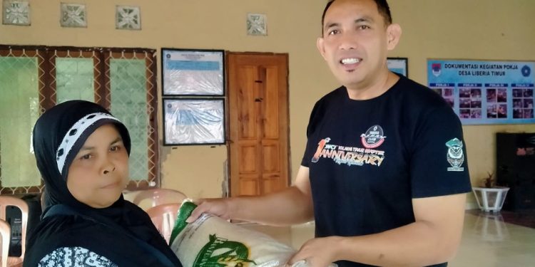 33 KPM di Desa Liberia Timur Terima Bantuan CCP