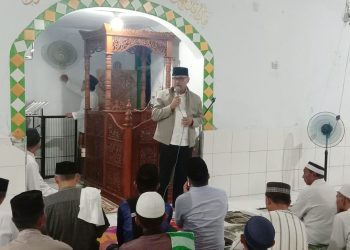 Safari Ramadhan di Masjid At’taqwa Inobonto, Bupati Limi Sampaikan Pesan Ini