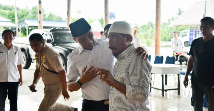 Bupati Boltim Silaturahmi Lebaran ke Bupati Guhanga Sehan Landjar, Contoh Pemimpin Berjiwa Besar