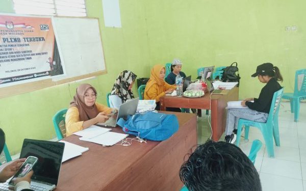 Inspektorat Daerah Boltim Lakukan Pemeriksaan DD dan ADD di Kecamatan Motongkad