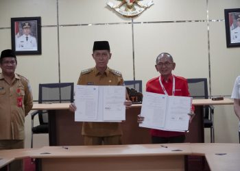 Bupati Bolsel dan PT. Bank Prisma Dana Teken MoU Tentang Kredit Wisata Bagi ASN