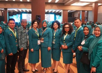 Ketua TP-PKK Boltim Hadiri Peringatan HKG PKK ke-51