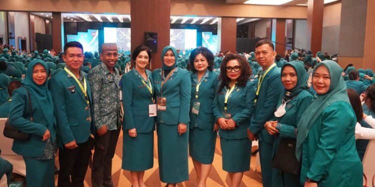 Ketua TP-PKK Boltim Hadiri Peringatan HKG PKK ke-51