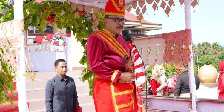 Pemkab Bolmong Gelar Upacara Hardiknas