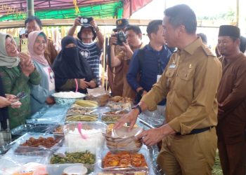 Halal Bihalal di Kecamatan Modayag, Pemdes Candi Rejo Ucapkan Terima Kasih atas Kunjungan SSM