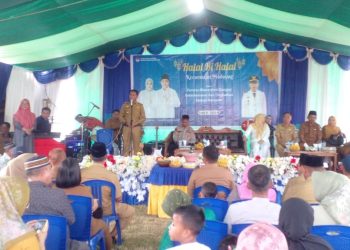 Lebaran Ketupat di Lapangan Ambang, Pemdes Modayag Ucapkan Terima Kasih atas Kunjungan Bupati Boltim