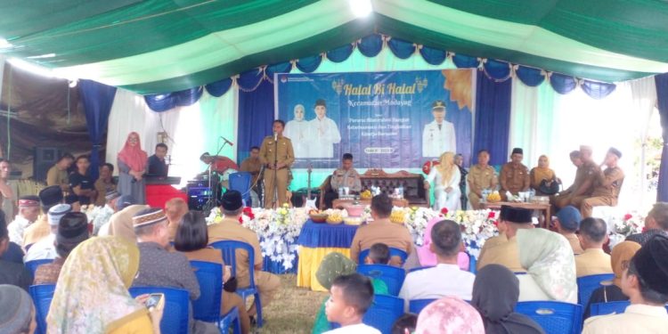 Lebaran Ketupat di Lapangan Ambang, Pemdes Modayag Ucapkan Terima Kasih atas Kunjungan Bupati Boltim
