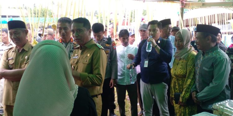 Halal Bihalal di Kecamatan Modayag, Pemdes Purworejo Tengah Ucapkan Terima Kasih atas Kunjungan SSM