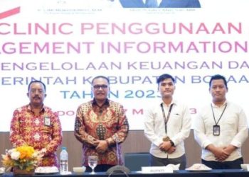 Dibuka Bupati Limi, Pemkab Bolmong ‘Gandeng’ BPKP Sulut Gelar Coaching Clinic FMIS