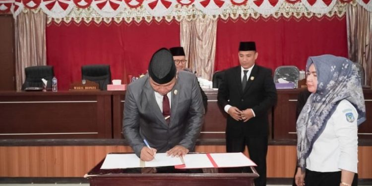 DPRD Bolsel Gelar Paripurna LKPj Kada TA 2022