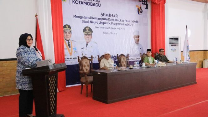 Wali Kota Tatong Bara Hadiri Seminar Pendidikan Tentang NLP
