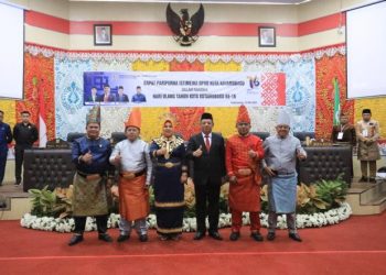 Wali Kota Hadiri Rapat Paripurna Istimewa DPRD dalam rangka HUT Kotamobagu ke-16