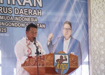 KNPI Bolsel Resmi Dilantik, Wabup Deddy Ajak Pengurus Bantu Wujudkan Visi Misi Daerah