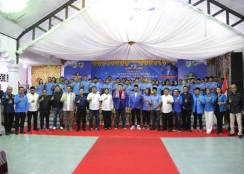 Wali Kota Tatong Bara Hadiri Pelantikan Pengurus DPD KNPI Kota Kotamobagu