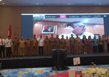 Pj Bupati Bolmong Hadiri Penilaian Kinerja Penurunan Stunting