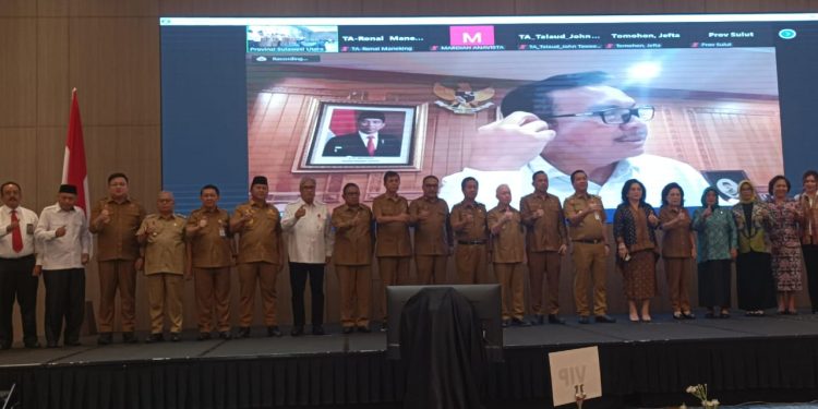 Pj Bupati Bolmong Hadiri Penilaian Kinerja Penurunan Stunting