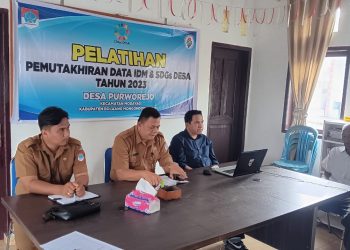 Pemdes Purworejo Gelar Pelatihan Pemuktahiran Data IDM dan SDGs 2023