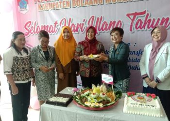 Mama Icat Hadiri Perayaan HUT ke-72 Pengurus Cabang IBI Boltim