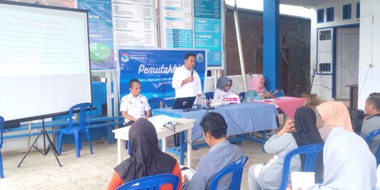 Pemdes Modayag II Gelar Pelatihan Pemuktahiran Data IDM dan SDGs 2023