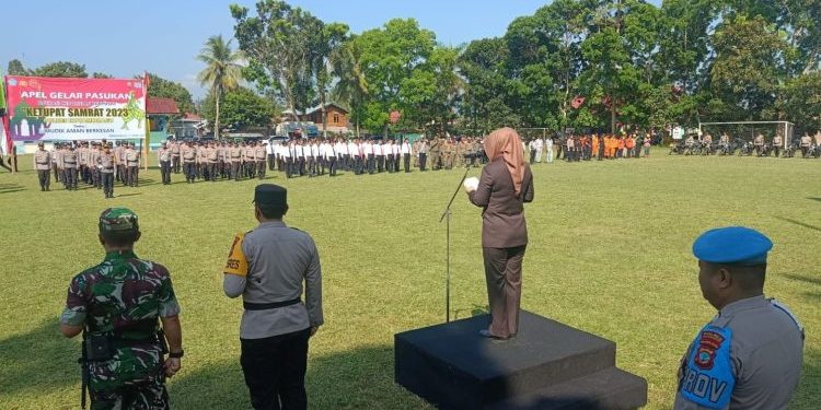 Wali Kota Tatong Bara Pimpin Apel Pasukan Ketupat Samrat 2023