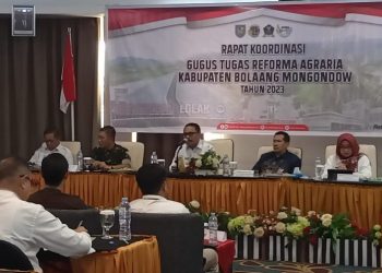 Pj Bupati Limi Buka Rakor Tim Gugus Tugas Reforma Agraria