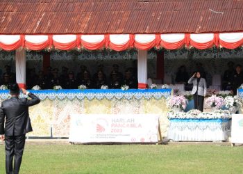 Wali Kota Tatong Bara Irup Peringatan Hari Lahir Pancasila