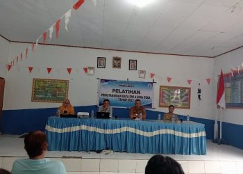 Pemdes Lanut Gelar Pelatihan Pemuktahiran Data IDM dan SDGs 2023