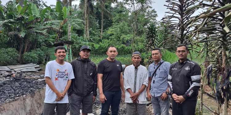 Pemdes Liberia Timur Ucapkan Terima Kasih atas Bantuan dari YNCI Boltim Chapter kepada Korban Kebakaran