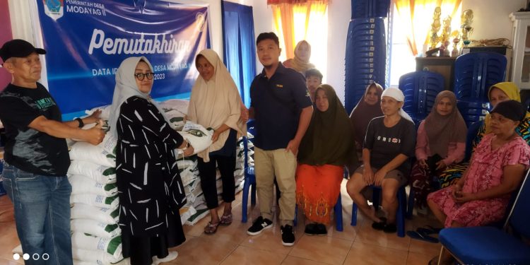 73 KPM di Desa Modayag II Kembali Terima Bantuan CPP