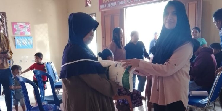 33 KPM di Desa Liberia Timur Kembali Terima Bantuan CPP