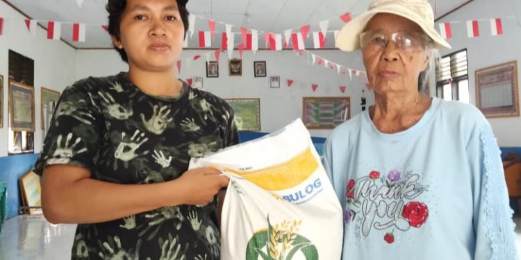 Pemdes Lanut Kembali Salurkan Bantuan CPP kepada 67 KPM