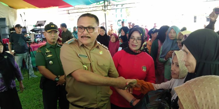 Kendalikan Inflasi Harga Pangan, Pemkab Bolmong Gelar Pangan Murah