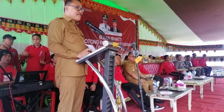 Canangkan BBGRM ke-XX, Bupati Limi: Semangat Gotong Royong Terus Kita Jaga
