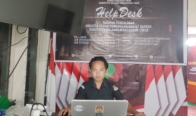 KPU Boltim Minta Parpol Segera Lengkapi Dokumen Persyaratan Bakal Calon
