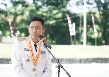 Iskandar Kamaru dan Deddy Abdul Hamid Hadiri HUT Bhayangkara ke-77