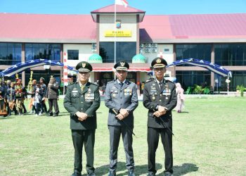 Bupati Boltim Hadiri Upacara Hari Bhayangkara ke-77