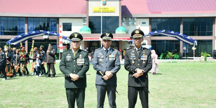 Bupati Boltim Hadiri Upacara Hari Bhayangkara ke-77