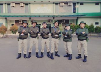 Komisioner dan Sekretaris KPU Boltim Ikut Orientasi Tugas di Rindam Jaya