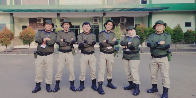 Komisioner dan Sekretaris KPU Boltim Ikut Orientasi Tugas di Rindam Jaya