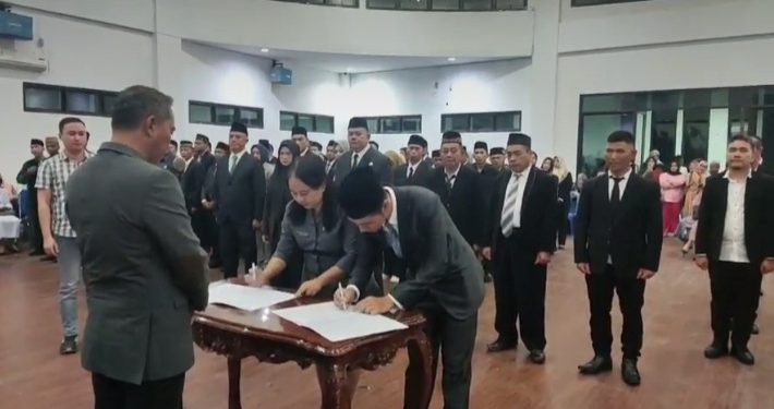 Bupati SSM Lantik 119 Pejabat Boltim, Ini Nama-nama Mereka