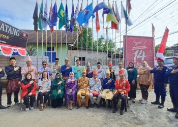 KPU Boltim Gelar Upacara Peringatan HUT ke-78 Kemerdekaan RI