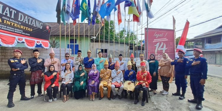 KPU Boltim Gelar Upacara Peringatan HUT ke-78 Kemerdekaan RI